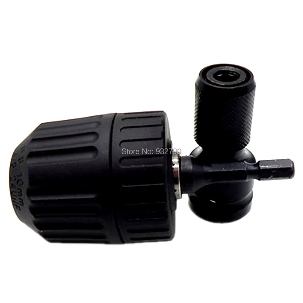

Quick Release 1/2" Dr. to 1/4" Hex Shank Adapter Converter w/ 3/8" Keyless Drill
