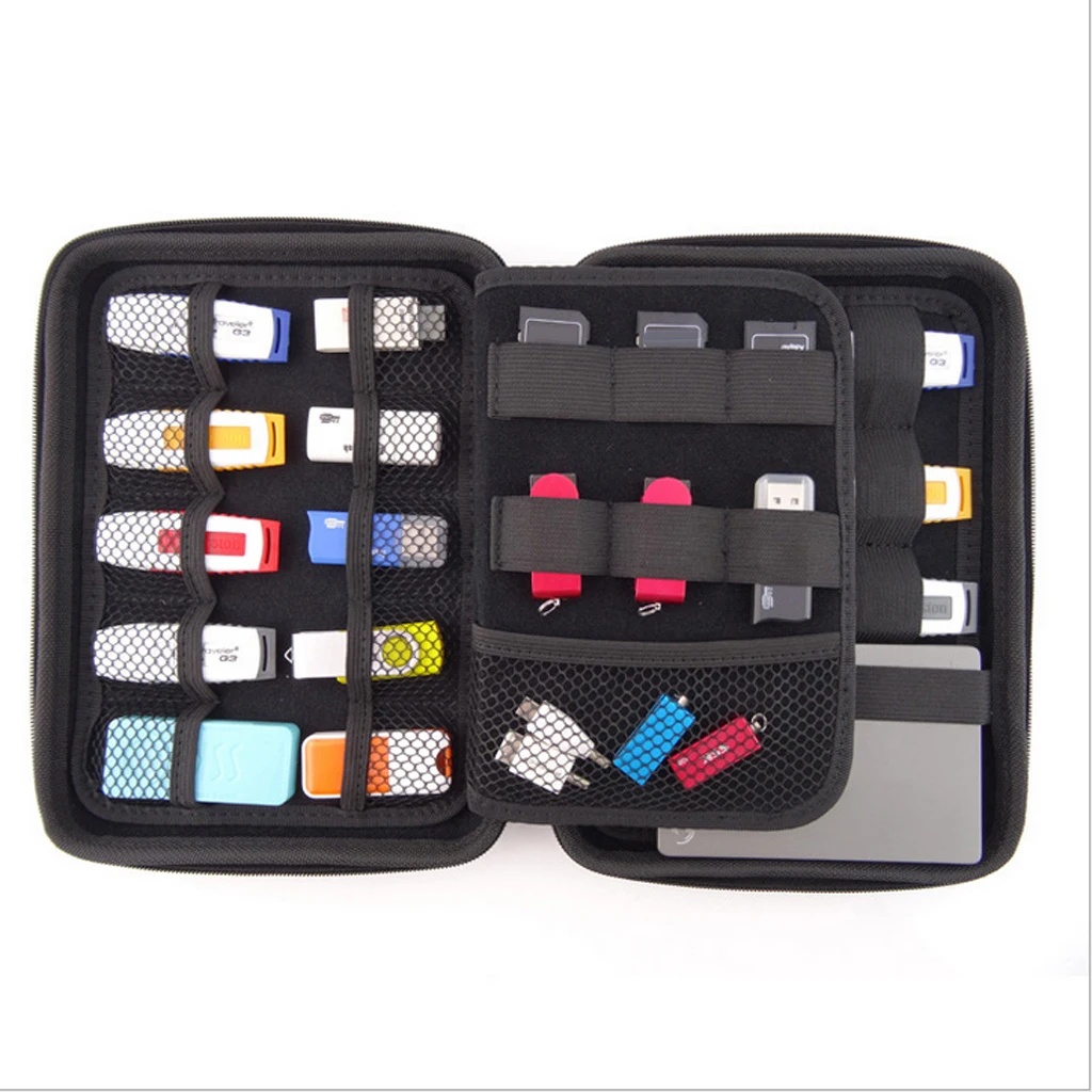 

Waterproof Carrying Case Bag Storage Holder Electronics Accessories for USB