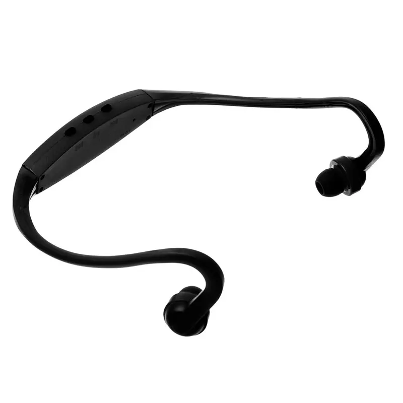 OcioDual Auriculares воспроизводит MP3 Deportivos Sin кабели Micro SD USB Радио FM Спорт Негро бег con Negros