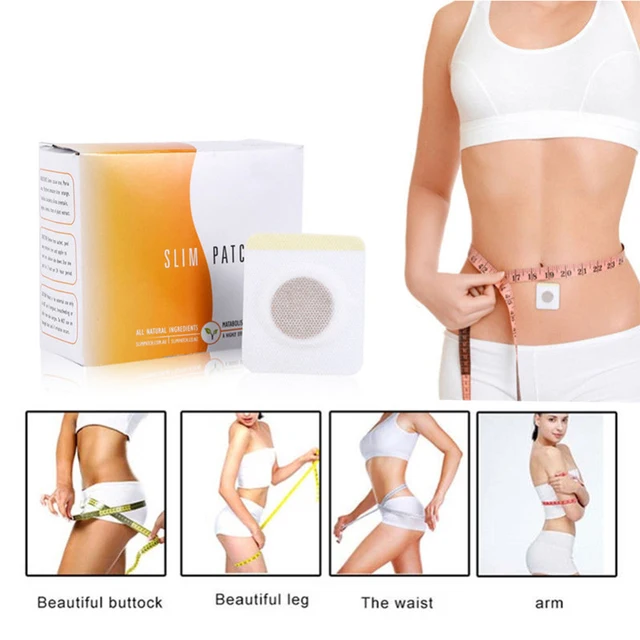 10/30pcs Pro Magnetic Abdominal Slimming Belly Button Patch for Body Slimming and Weight Loss Belly Button Stickers with Box