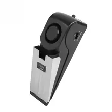 Портативный дверной стоп-сигнал клиновидная вибрационная сигнализация домашняя система безопасности для путешествий Беспроводная сигнализация защита от взлома 120 дБ