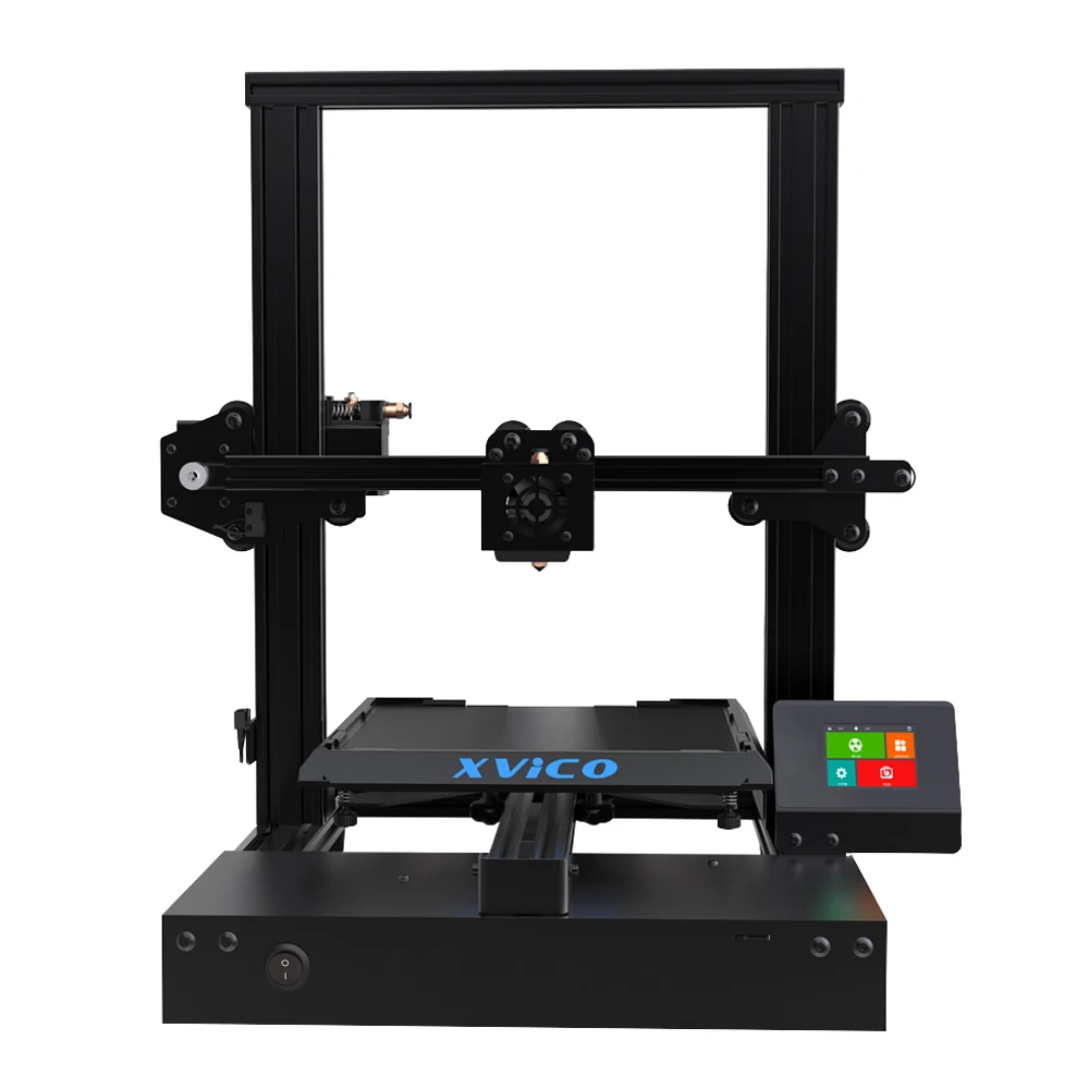 

XVICO 3D Printer DIY Kit With Intelligent Leveling System 9 Languages 220*220*240mm Printing Size 200MM/s 3D Printers