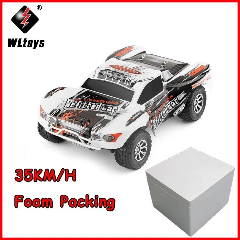 WLtoys RC Car A969 1/18 Scale Toy 2.4G 4WD 4CH 50km/h High Speed RC Drift Short Course Long Distance Control 4 wheel Drive Car