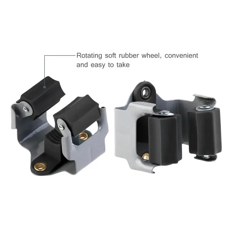 Najtaniej 10 sztuk wieszak na miotły Mop i uchwyt na miotłę organizator mioteł klipy uchwyt ścienny ogród przechowywania stojak ze śrubami