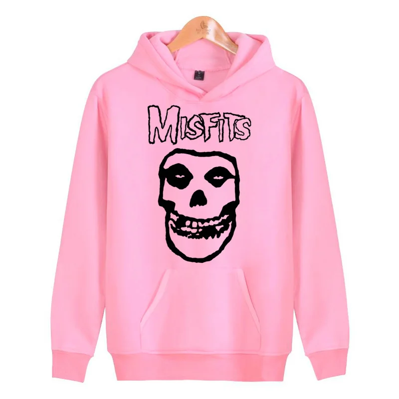 

misfits Fashion Solid On Hoodies Men Pullover Hooded Clothing Autumn Warm Fleece Hoodie and Sweatshirt N7766