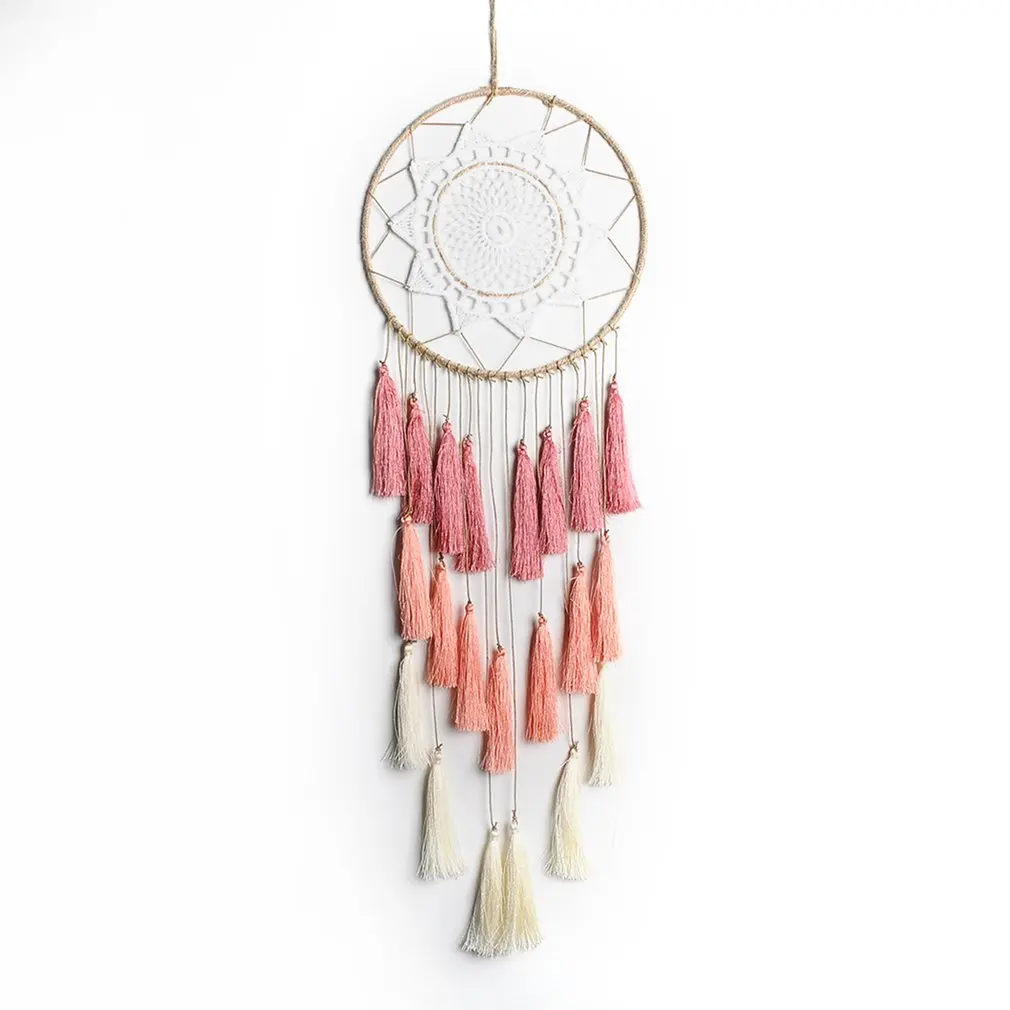 

For Car Kids Bed Room Wonderful Bohemian Tassel Dream Catcher Wall Hanging For Decoration Ornament Crafts