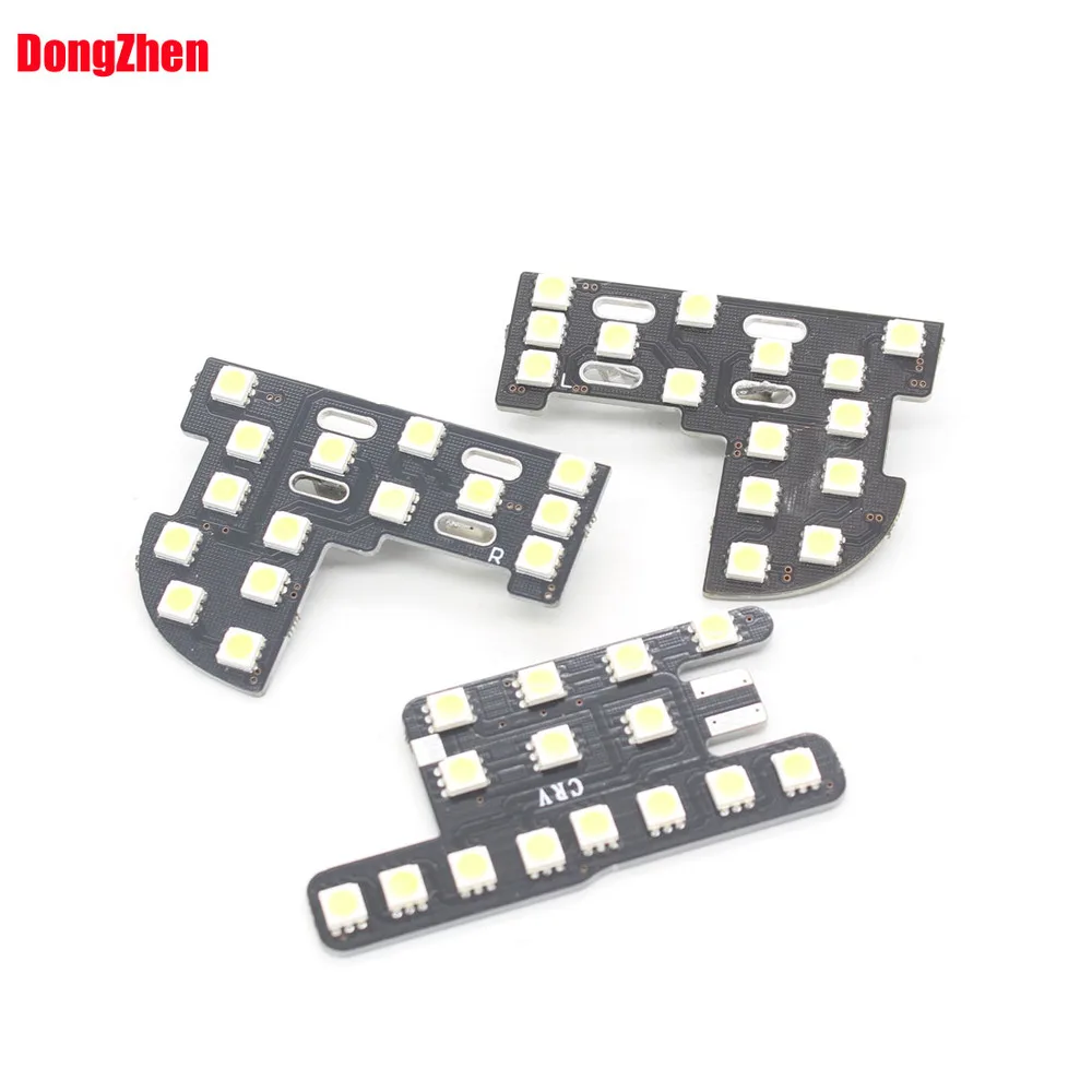 

Dongzhen car led bulb interior Lights Reading lights Fit For HONDA 2012 Fit For Civic CITY 1set 3pcs
