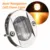 Hot DC 12 V Marine Specchio di Poppa LED Stern Luce Rotonda In Acciaio Inox A Freddo Bianco HA CONDOTTO LA Lampada di Coda Accessori Per Yacht bianco caldo/Bianco