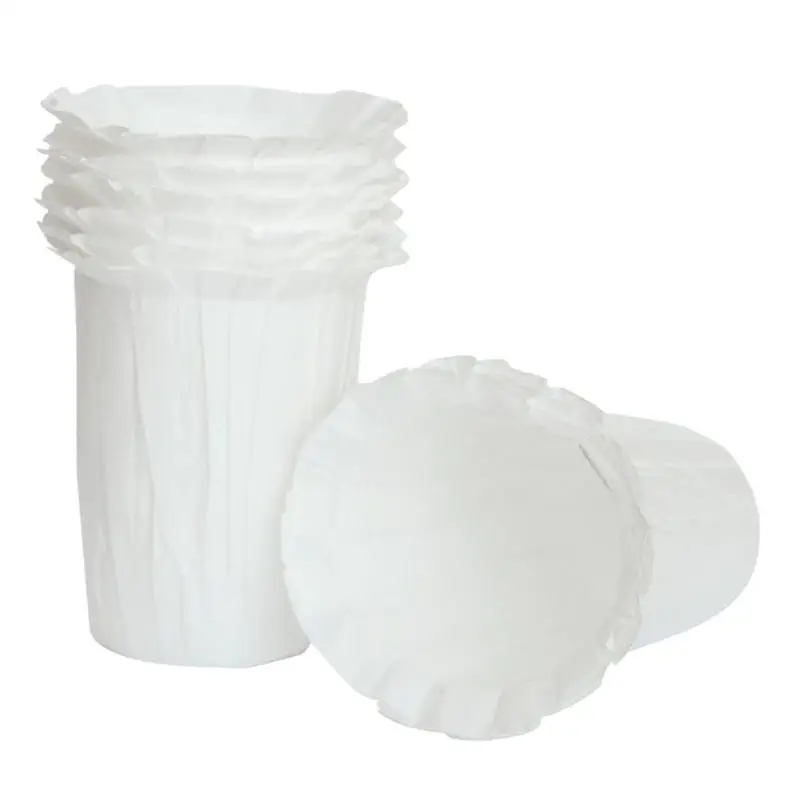 Buy 100pcs Disposable Paper Filter Cups Strainer K cup