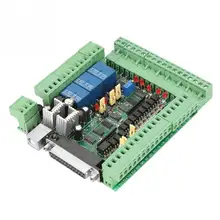 Placa controladora MACH3 máquina de grabado CNC 0-10VPWM, adaptador de placa controladora de 4 ejes, 5 ejes, 6 ejes, tarjeta controladora de movimiento con Cable USB