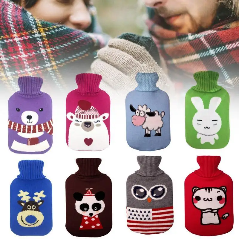 Cute Hot Water Bottle Bag Cover Safe Reliable High quality Rubber