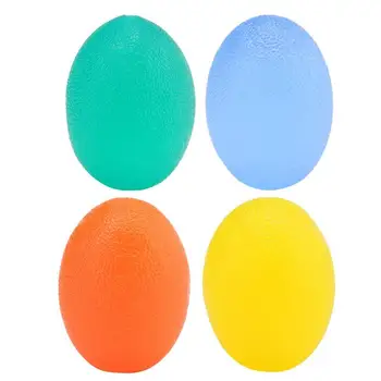 

TPR Silica gel Soft Egg-shaped Ball Fitness Stress Relief massage Finger Hand Training High grip ball Expander Exercise Tool