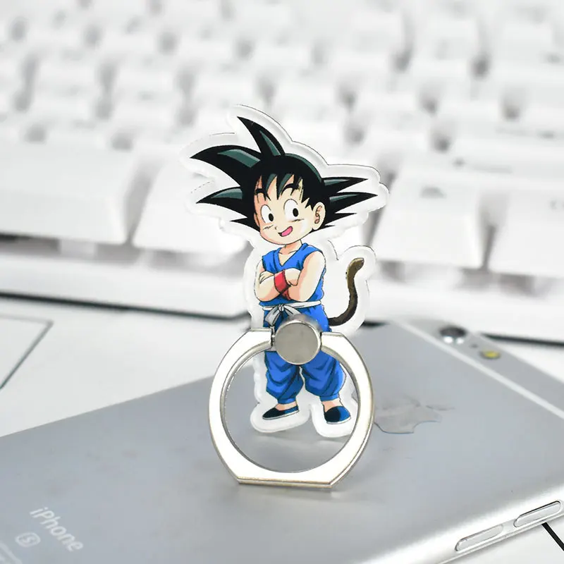 5PCS/Lot Wholesale Universal Finger Ring Mobile Phone Holder Stand Dragon Ball Naruto Anpanman For Xiaomi Redmi Note 6 Pro