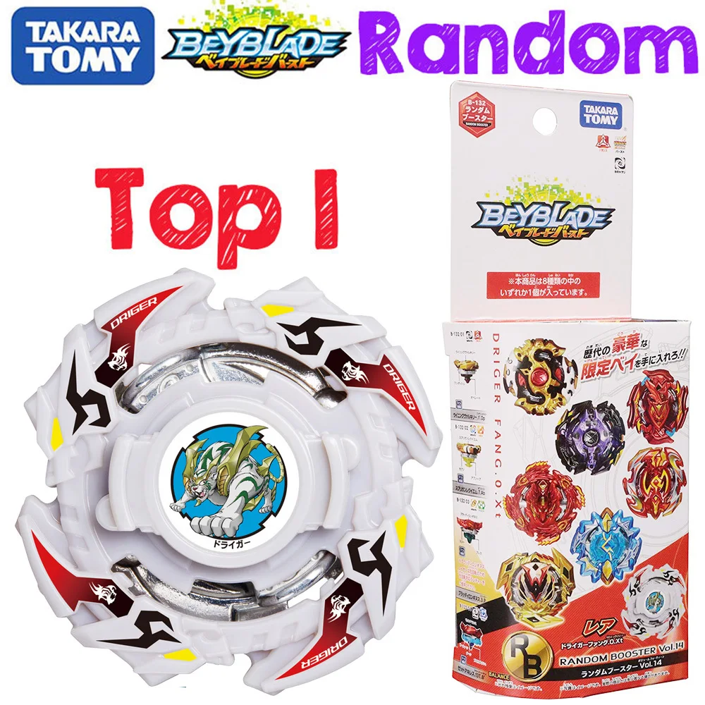 

Takaratomy Beyblade Burst B-132 Cho-z Vol.14 Random Bag Bey Without Launcher Blade Bayblade Burst Toys For Children 1pcs Box