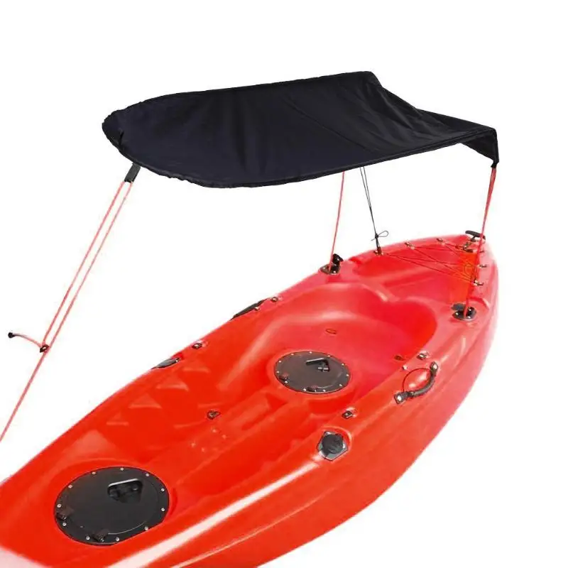

Single Person Kayak Rowing Boat Sun Shelter Sailboat Awning Top Cover Boat Canoe Sun Shade Canopy Fishing Tent Sun Rain Canopy