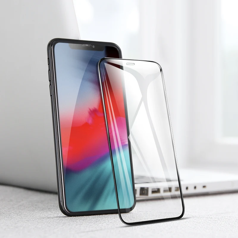 KISSCASE пленка для полного покрытия iPhone X XS Max XR Защита от царапин стекло