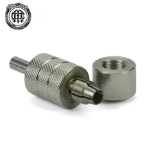 Насадки для тату из нержавеющей стали EZ замок ручки с задней стволовой поставка 25 мм или 22 мм для машины пистолет работы