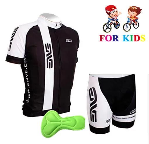 2019 nuevos niños Ropa de Ciclismo transpirable niños camisetas de bicicleta pantalones cortos conjuntos de camiseta de bicicleta Ropa de Ciclismo niño mtb traje negro