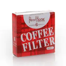 60 мм Диаметр круглые бумажные фильтры для кофе Кофеварка гейзерная большие аксессуары вкусная кофемашина