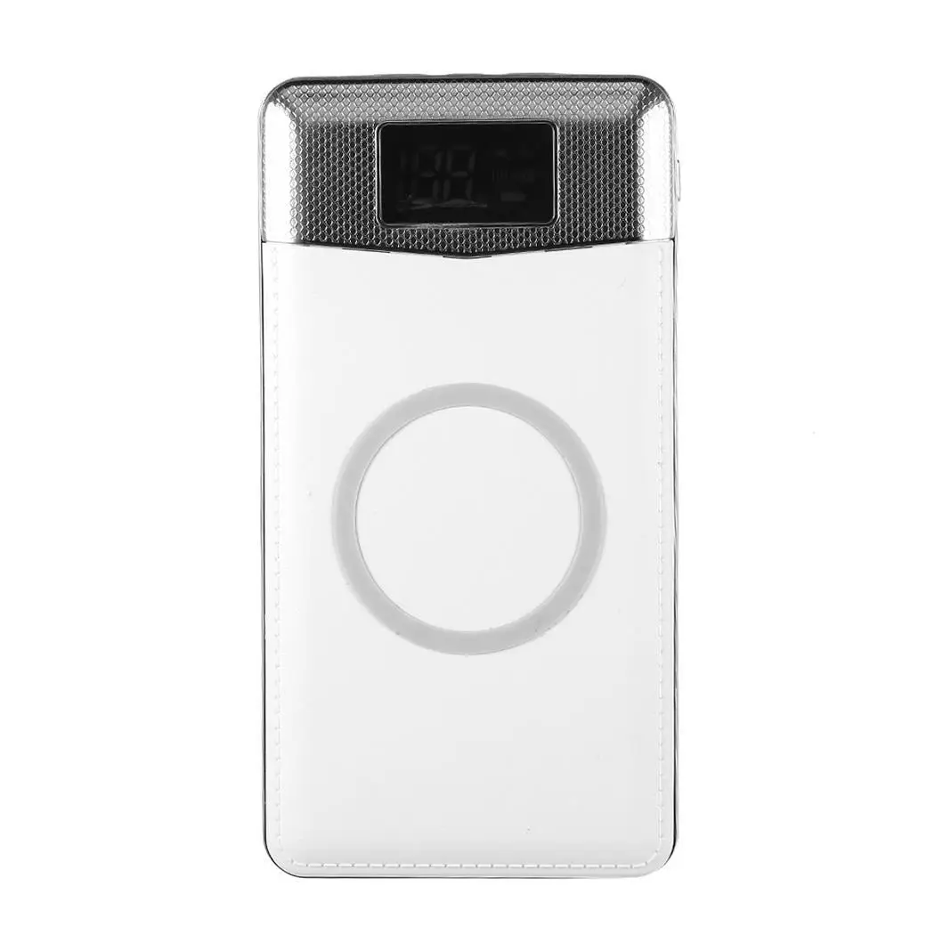 Портативный двойной Беспроводное зарядное устройство с USB 30000 зарядным