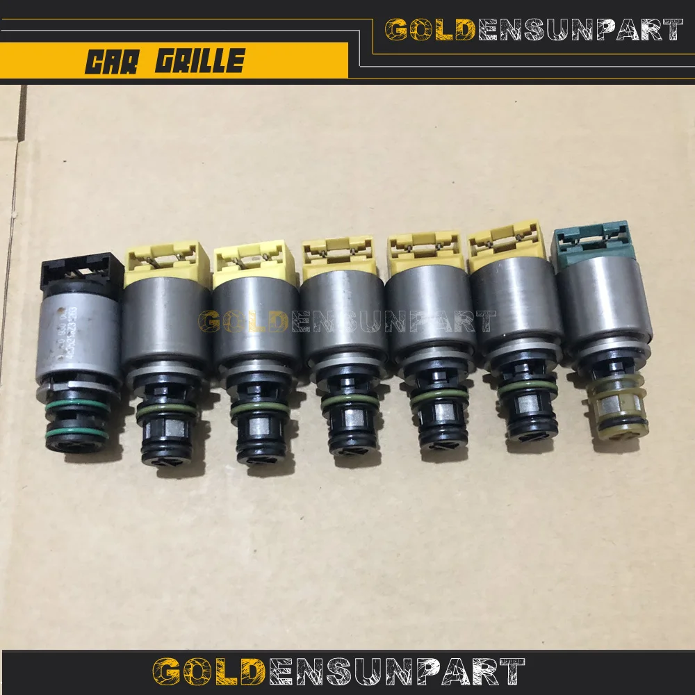 

7PCS/SET Transmission Solenoids 1068298045 For BMW X3 X5/Audi A6 A8 Q7 1068298045 6HP19 6HP26 6HP32