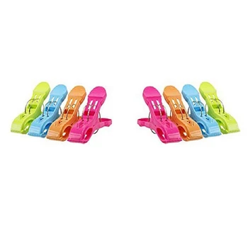 

8 PC Beach Towel Clips Beach Towel Pegs