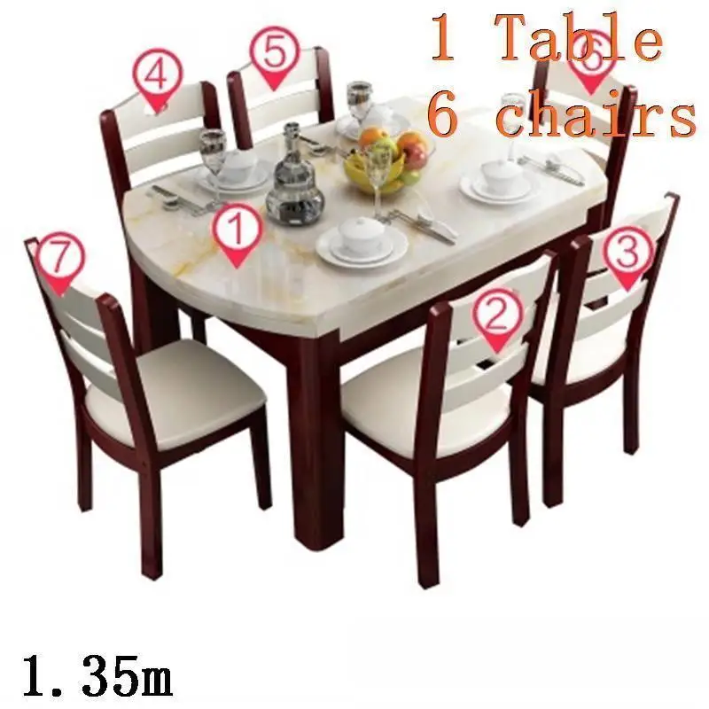 Dinning Set Esstisch Piknik Masa Sandalye Meja Makan Sala De Jantar Shabby Chic Wood Bureau Desk Mesa Comedor Dining Table