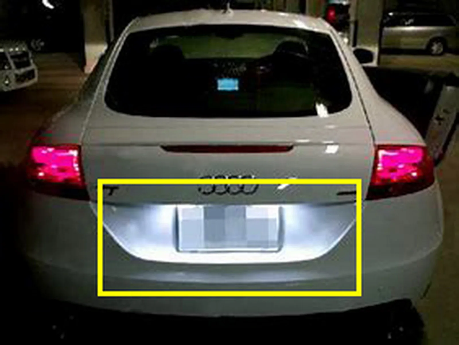 Светодиодный номерной знак ANGRONG 2x 18SMD светильник Audi TT MK1 8N 1999 06 без ошибок