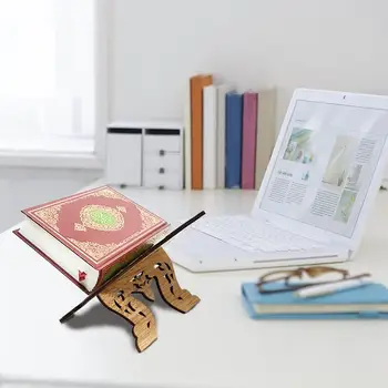 

Kuran Quran Koran Holy Book Stand Holder Wooden Rehal Islam Home Decoration