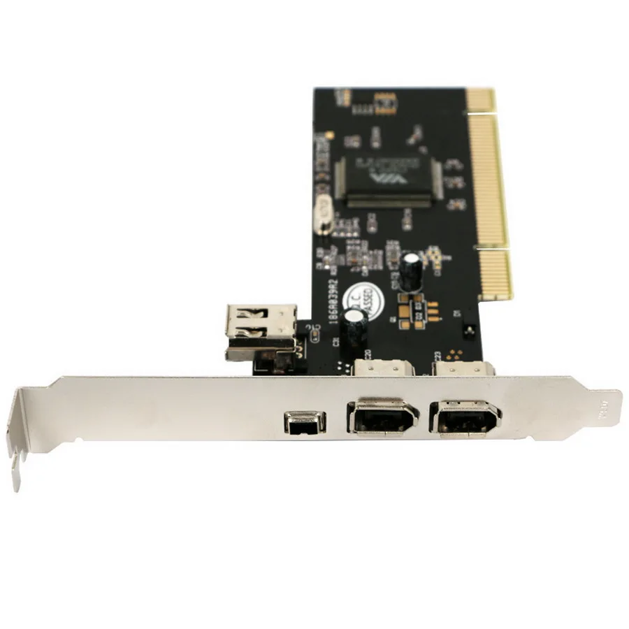 20 шт PCI к 6 контактный/4 контактный IEEE 1394 контроллер карты с Firewire кабель для