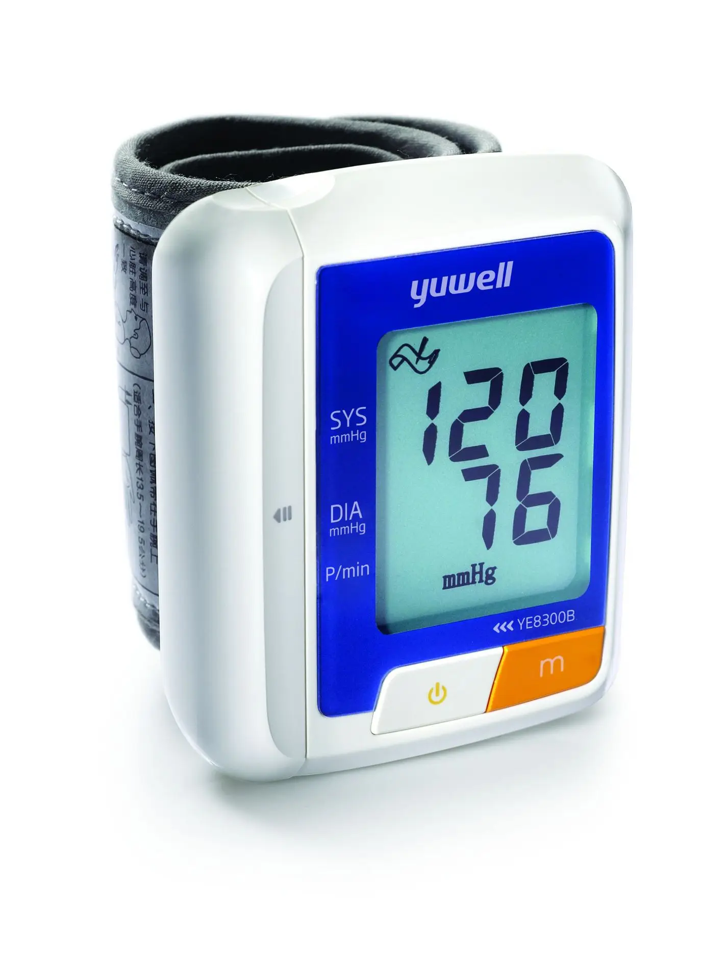 

YUWELL Cross-Border for Diving Wrist Electronic Blood Pressure Monitor YE8300B Old Man Household Intelligent Automatic
