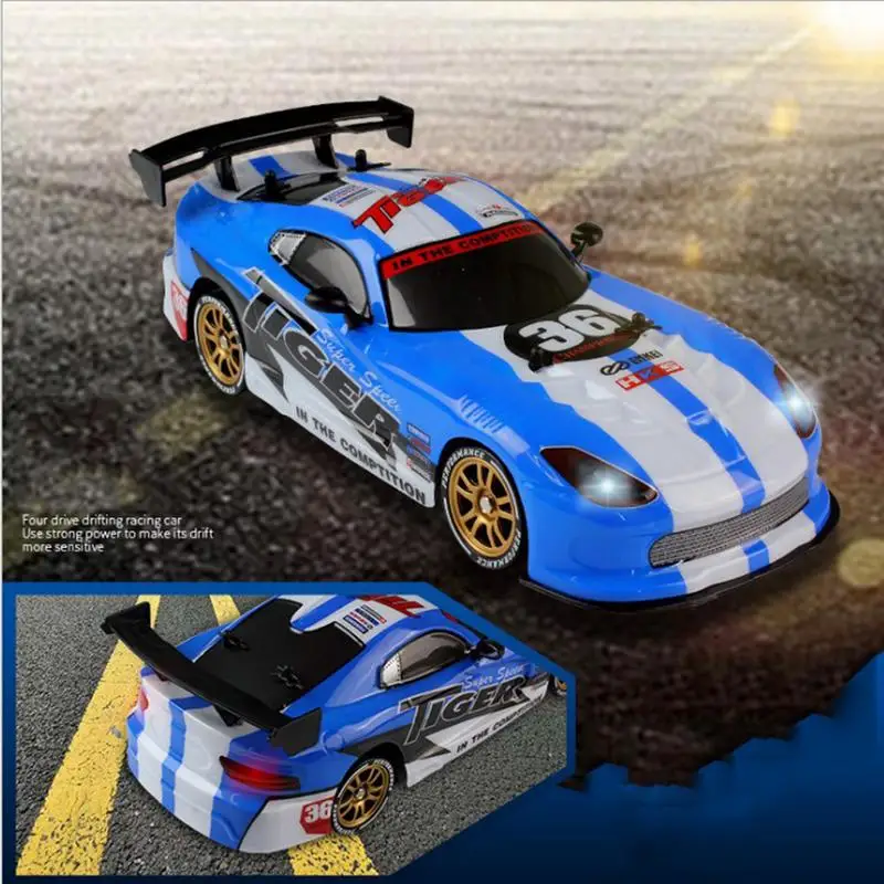 2.4G 4WD Drift Stunt Racing Car High Speed RC Drift Car Remote Control Electric Toys for Kids or Adult 2.4G 4WD Drift Stunt Racing Car High Speed RC Drift Car Remote Control Electric Toys for Kids or Adult