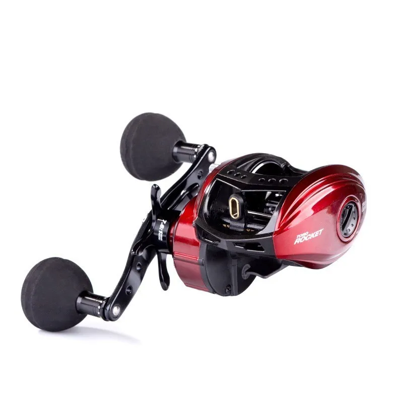 100% Original Abu Garcia Revo Toro T2 Rocket 60 Right Hand Baitcasting Fishing Reel 7.6:1 8bb 413g 12kg Saltwater Fishing Reel