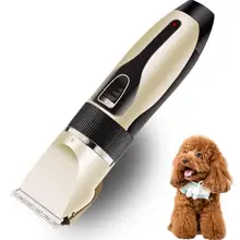 Электрическая машинка для стрижки домашних животных, перезаряжаемая USB машинка для стрижки домашних животных, набор для стрижки волос с низким уровнем шума, кошек, домашних животных, не повреждает кожу, машинка для стрижки собак, инструмент для стрижки домашних животных