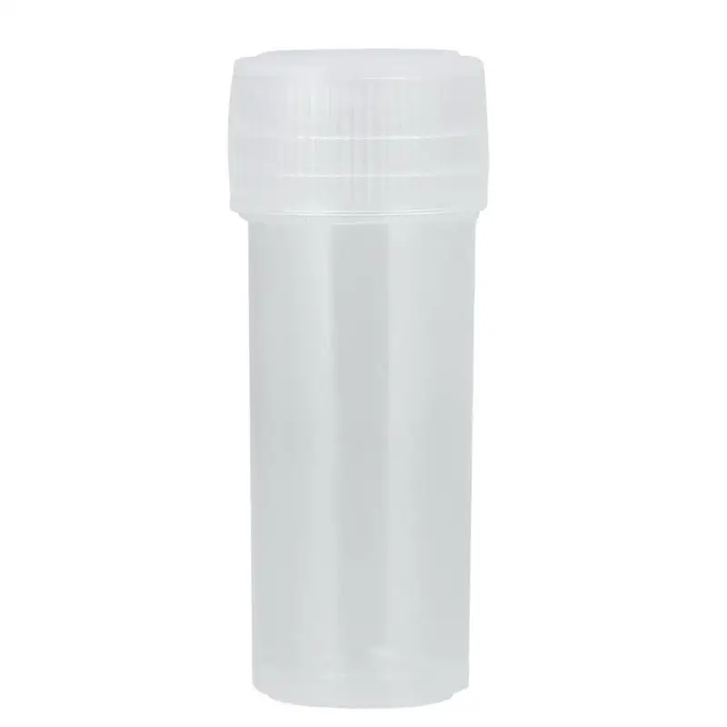 

50Pcs 5g Volume Plastic Sample Bottle 5ML Small Bottle Vial Storage Contain