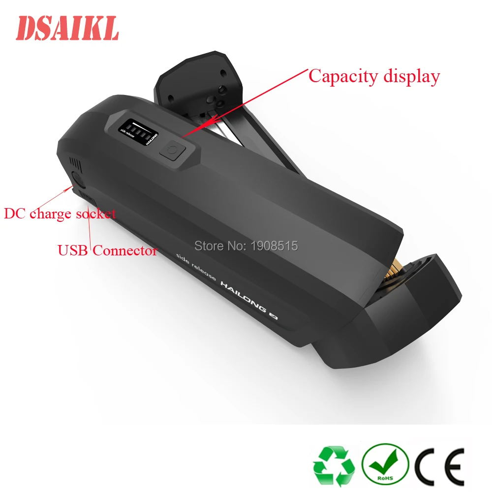 Best EU US NO TAX side release hailong ebike battery 36V 10.4Ah 11.6Ah 12.8Ah 14ah with 42V 2a charger 3 Best EU US NO TAX side release hailong ebike battery 36V 10.4Ah 11.6Ah 12.8Ah 14ah with 42V 2a charger 3