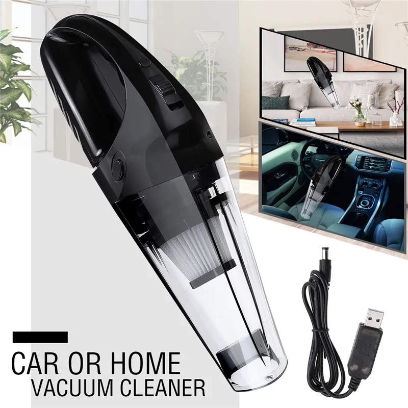 

120W Wireless USB Car Vacuum Cleaner Handheld Mini Vacuum Cleaner Super Suction Wet And Dry Dual Use Portable Vacuum Cleaner12V