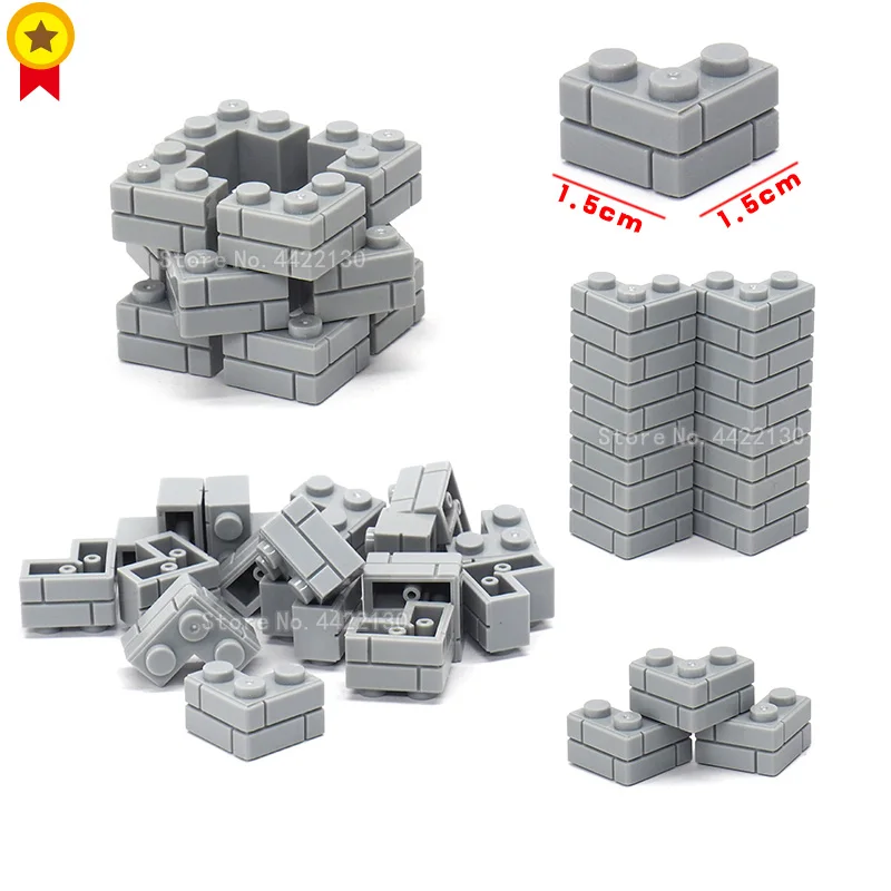 Building Blocks Accessories 1x3 Corner brick Diy City Military Battlefield Figures Mini Gift For Children With legoinglys lepin