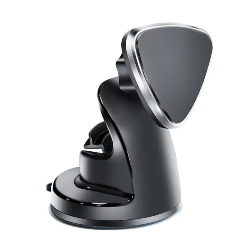 

Car Phone Holder Non-slip Without Blocking The Sight Triangle Magnet Suction Cup Adjustable Navigation Stand Auto Accessories