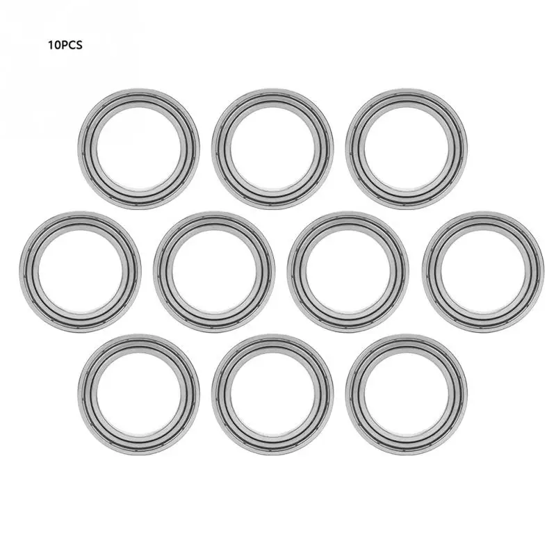 

6805ZZ 10Pcs/Set Steel bearings High Speed Single Column w/ Deep Groove Raceway Ball Bearings Metal Bearing Printer Accessories
