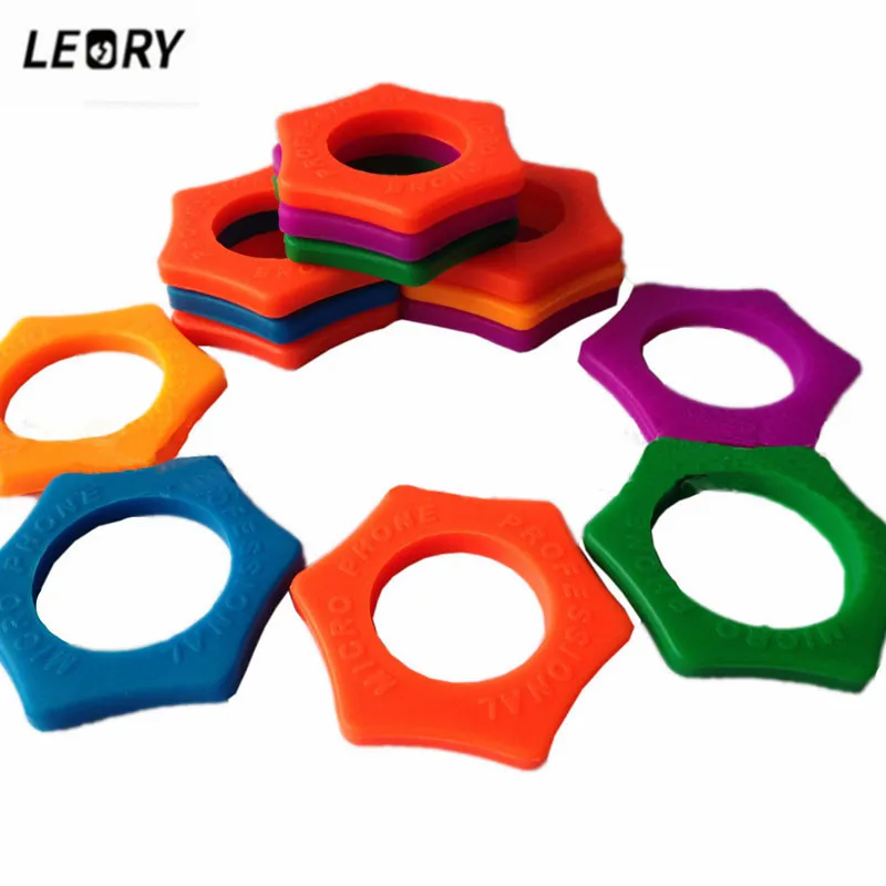 LEROY 1 шт. ручка микрофона противоскользящие аксессуары 3 8 см Шестигранная
