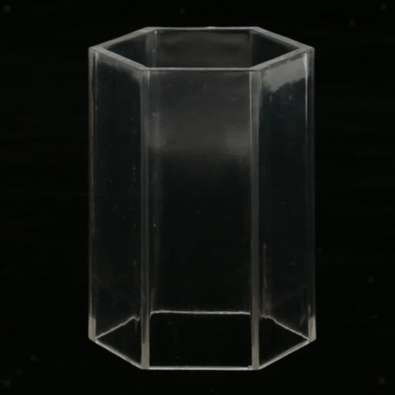 

Hexagon Shape Plastic Clear Candle Mould Soap Mold For Candle Making Clear Soap Mold Cake Decoration Making Moulds DIY