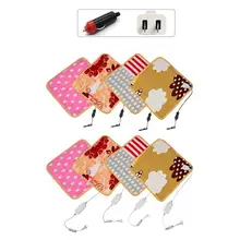 Животные подогреватель для кровати коврик грелки хороший кот собака кровать тело зимний теплый коврик домашнее плюшевое электрическое одеяло подогреваемое сиденье 4