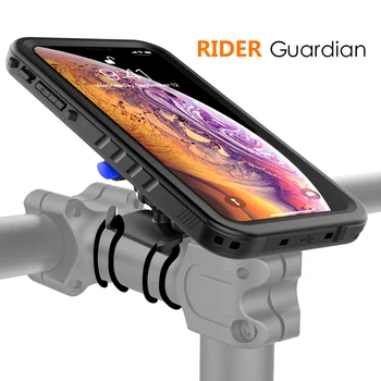

Waterproof phone case For iPhone Xs Max Case Rotating Bicycle Handlebar Mount Phone Holder phone cover For iPhone XS Max Phone