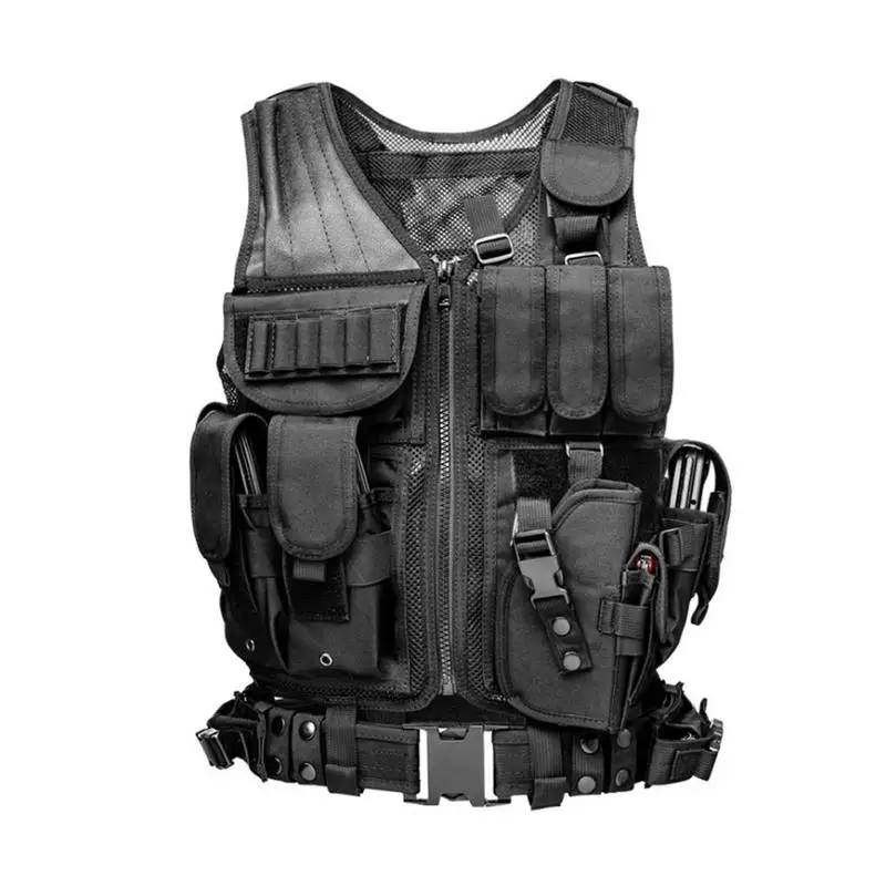 Outdoor Vest Backpack Camouflage Multi Function Sports Protection Outdoor Sports Equipmentin