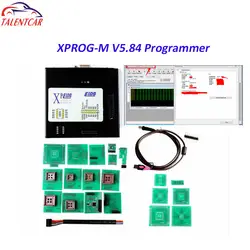 2018 новая версия Xprog-m 5,84 X-prog V5.84 Авто ЭКЮ программист XProg 5,84 коробка выше, чем Xprog 5,72 5,74 чип Тюнинг инструмент