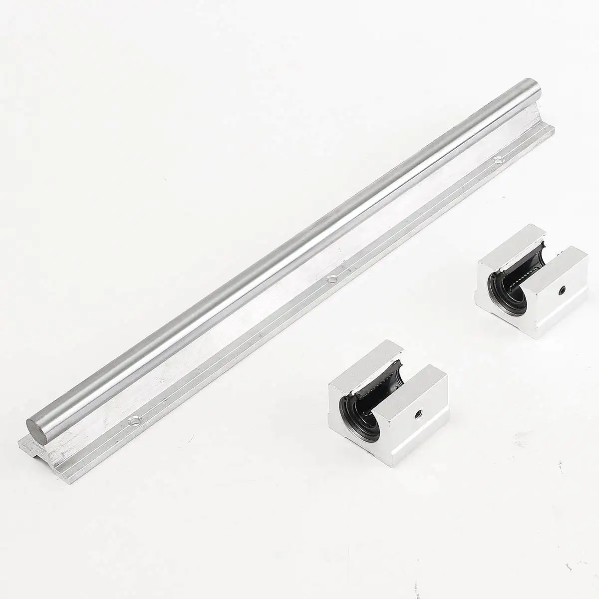 

NEW SBR16 400mm Support Linear Rail Optical Axis Guide with 2pcs SBR16UU Bearing Blocks