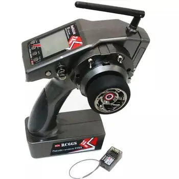 

LeadingStar RadioLink RC6GS 2.4G 6CH Car Controller Transmitter+R6FG Gyro Inside Receiver for RC Car Boat
