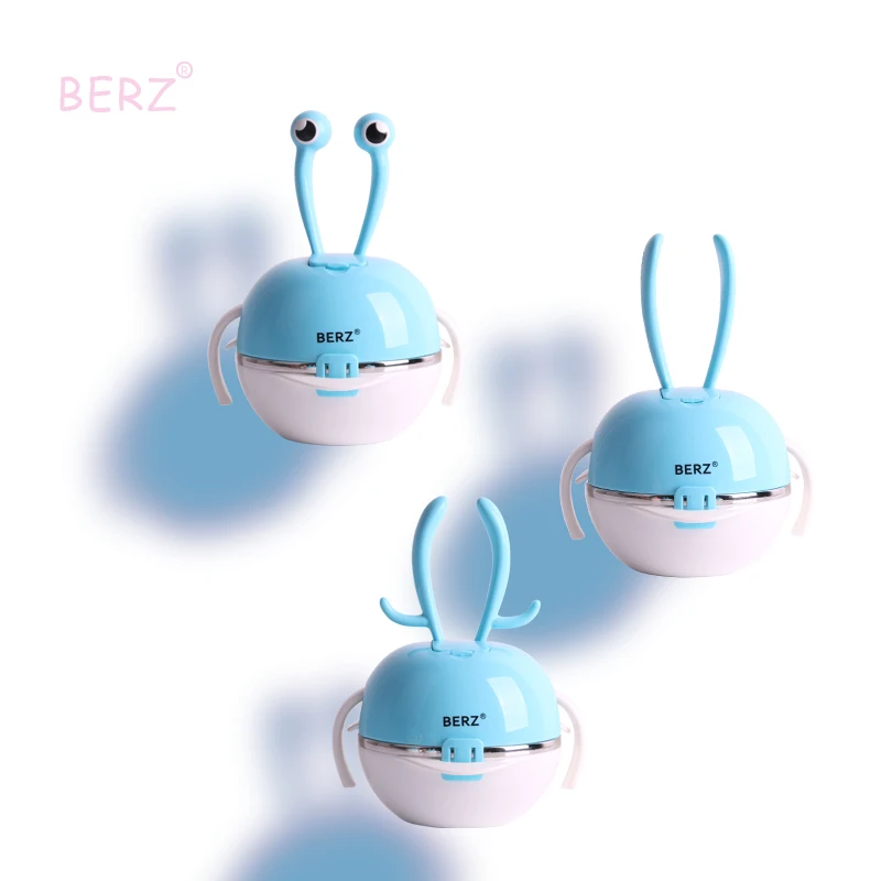 Berz 7 in 1 детская посуда набор чаша для младенцев 304 пищевой нержавеющей стали милый