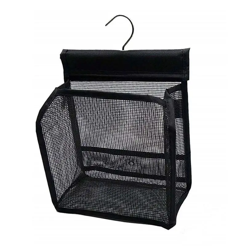 

3 PCS Mini Storage Basket Shower Basket Shower Caddy Tote Basket with Hook Sundries bag Hanging Bag for Bathroom Kitchen